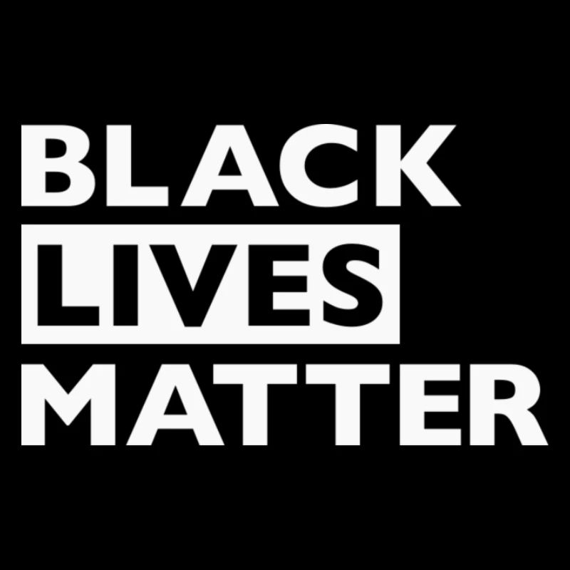 Black Lives Matter Weiß