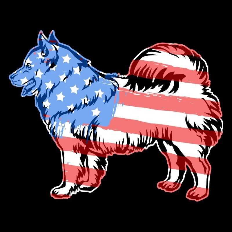 Samoyed Samoyed Flag