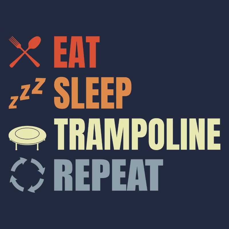Trampoline Jumping Routine