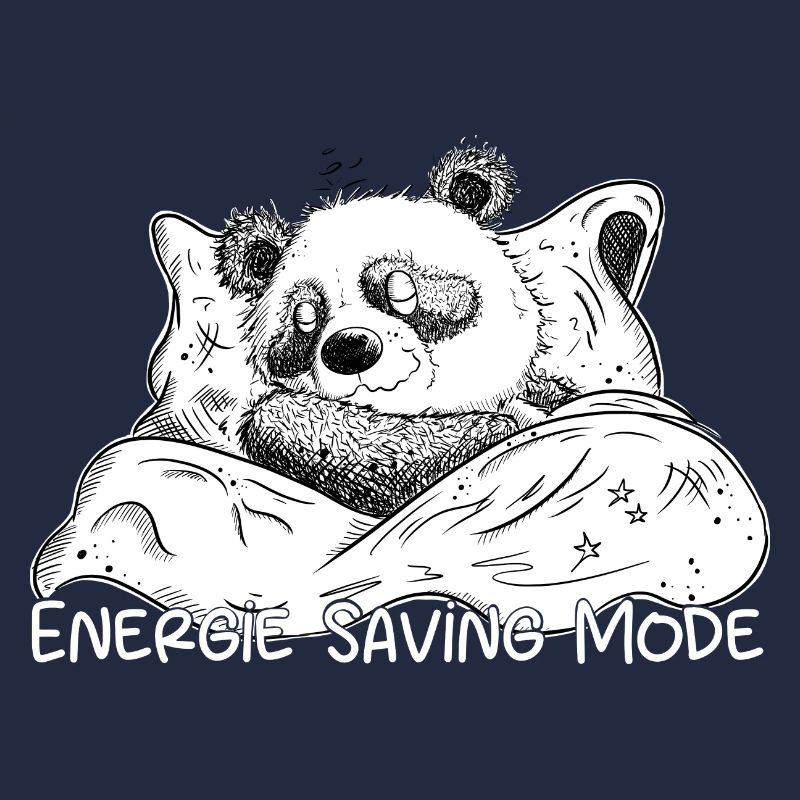 Mode d’économie d’énergie Panda Ours Dormir