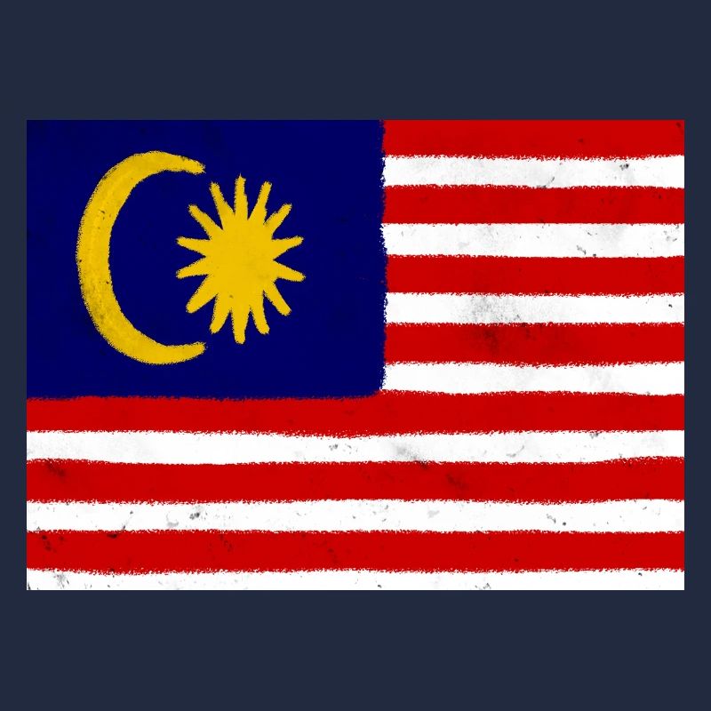 Drapeau de la Malaisie