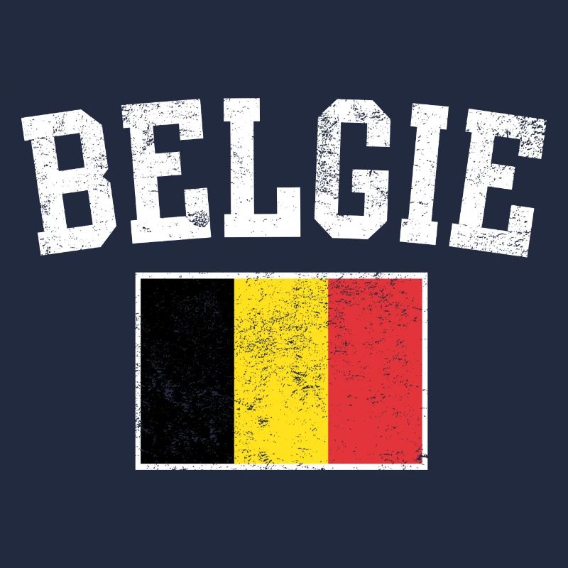 Belgian Flag Bold Letters