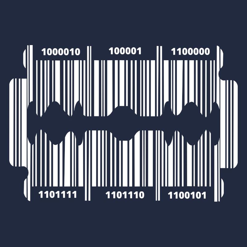 Rasierklinge mit Code