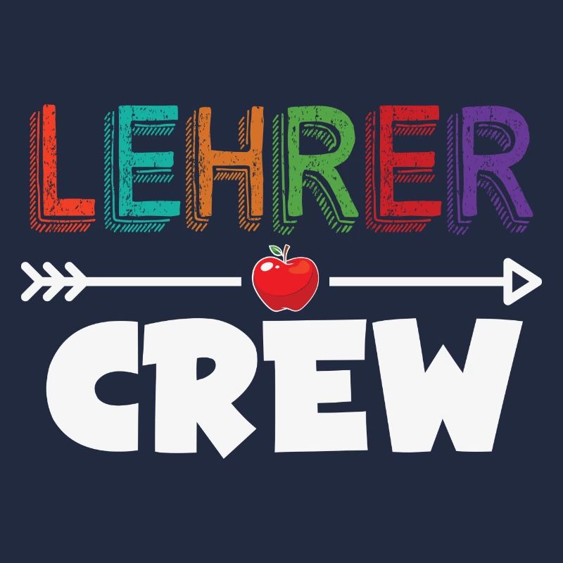 Lehrer Crew Lehrerin Schule Geschenk Lehrersprüche