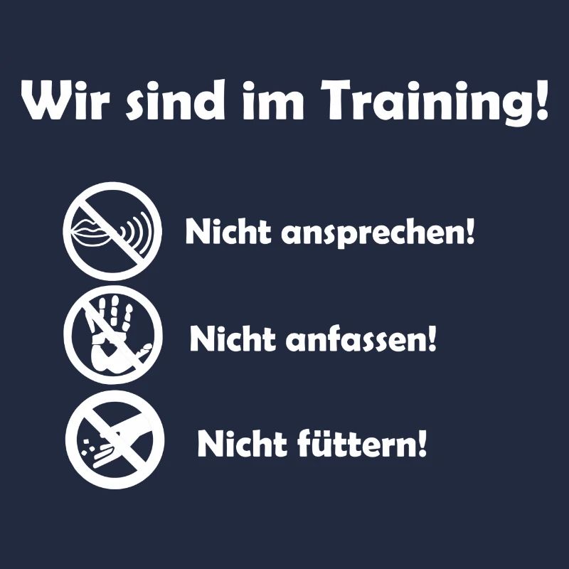 Wir sind im Training!