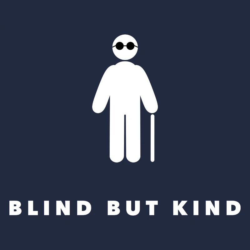 Blinder Blind Sehbehindert Witzig Geschenk