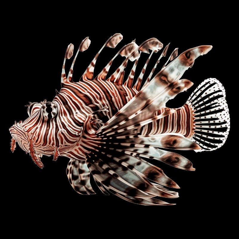 Le poisson-lion est un prédateur