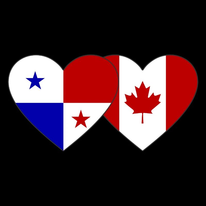 Panama Kanada Flagge