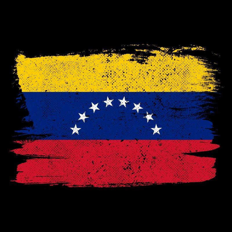 Venezuela drapeau drapeau paix Vintage