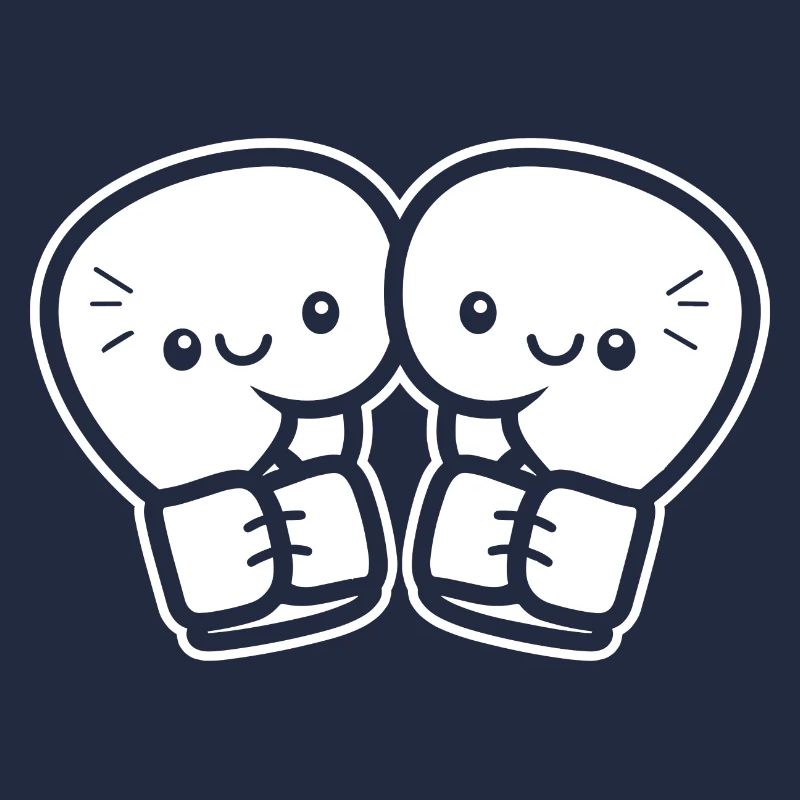 Gants de boxe drôles