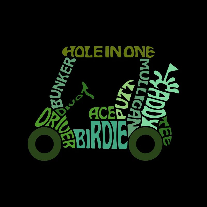 Golf golfeur voiturette termes de golf