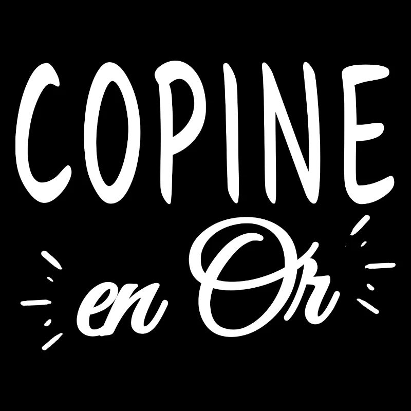 copine en or