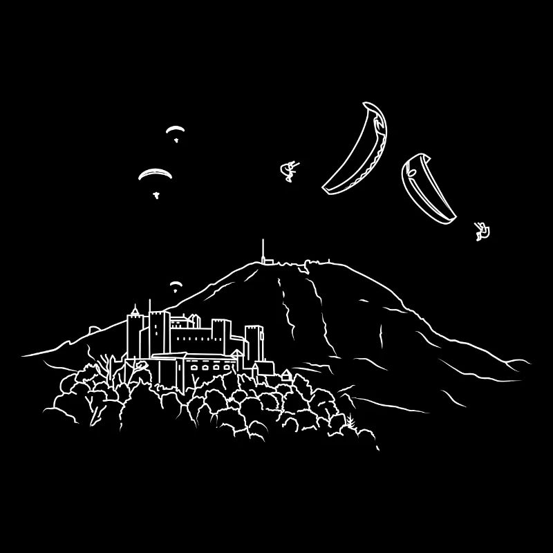 Gaisberg Paraglididng