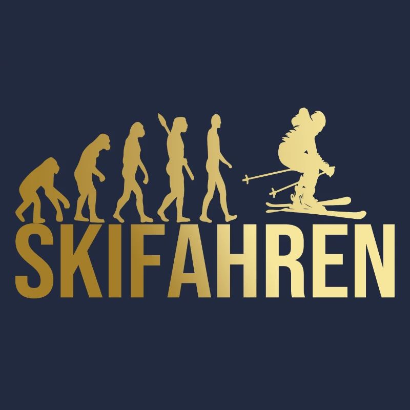 Evolution Skifahren