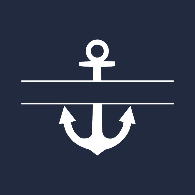 Maritime Anker Design zu selbst Gestalten