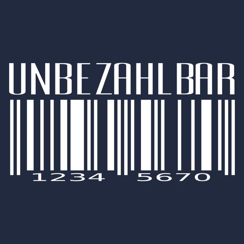 Unbezahlbar Strichcode Design