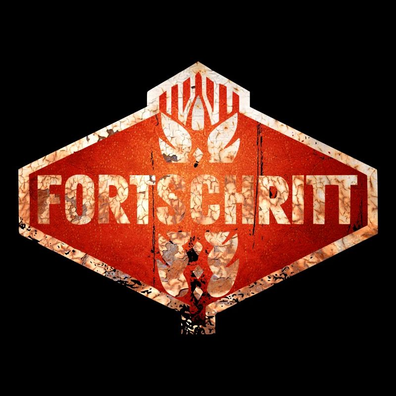 DDR Fortschritt - Traktoren - Vintage Logo Rosti