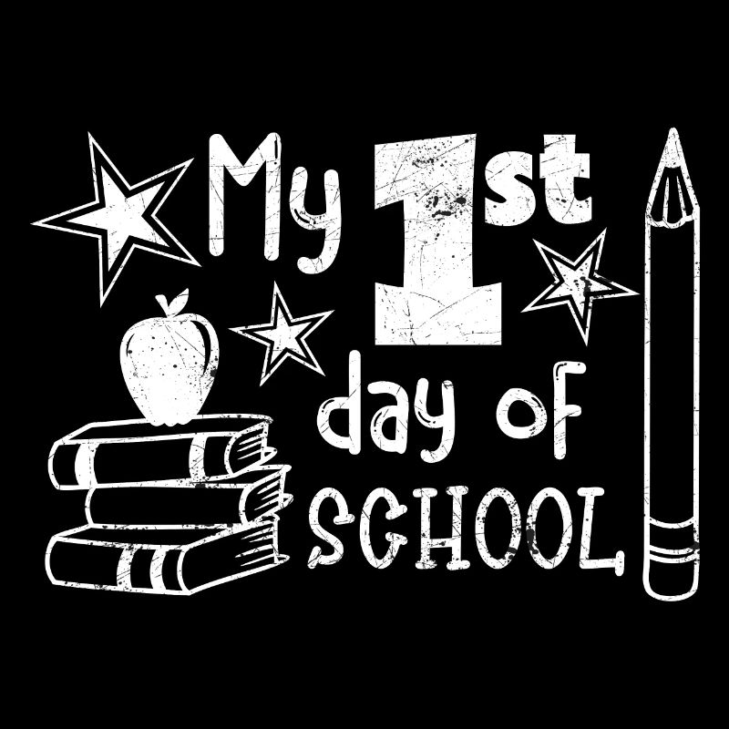 MEIN ERSTER SCHULTAG SCHULE EINSCHULUNG ABC SPRUCH
