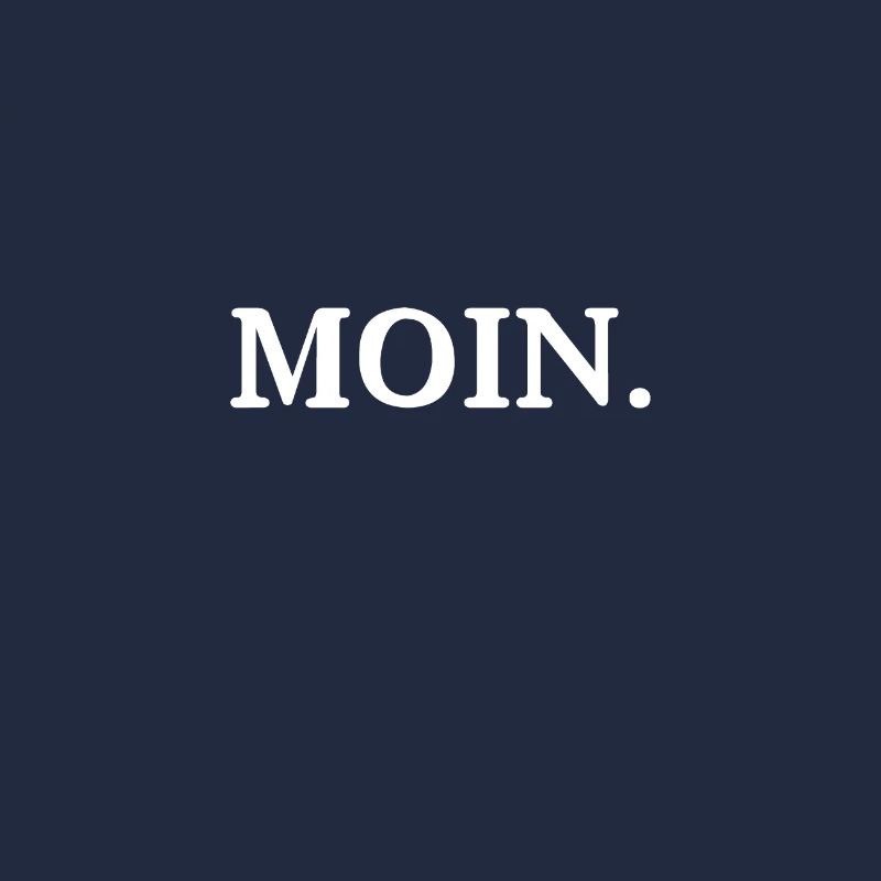 Dialect funny Moin Hello