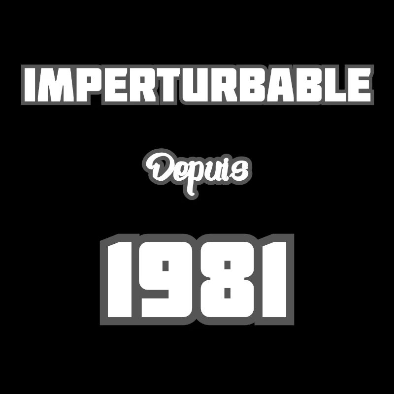 Année de naissance / Birth year - 1981