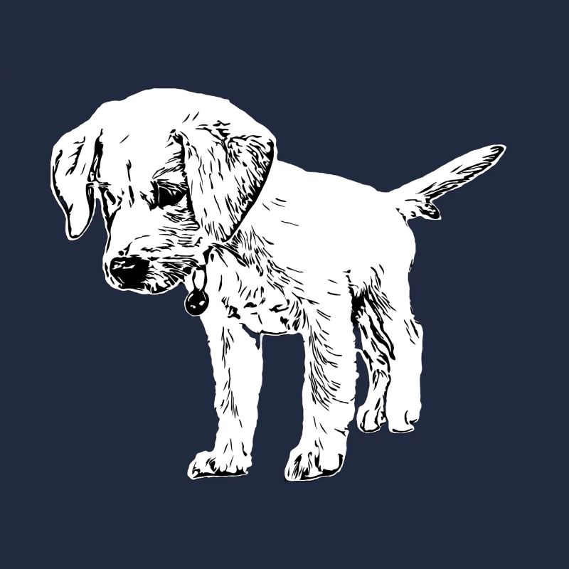 Dessin de chiot Labrador