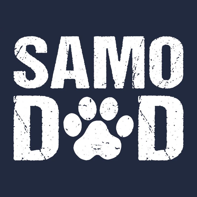 Samo Dad Samojede Hunde