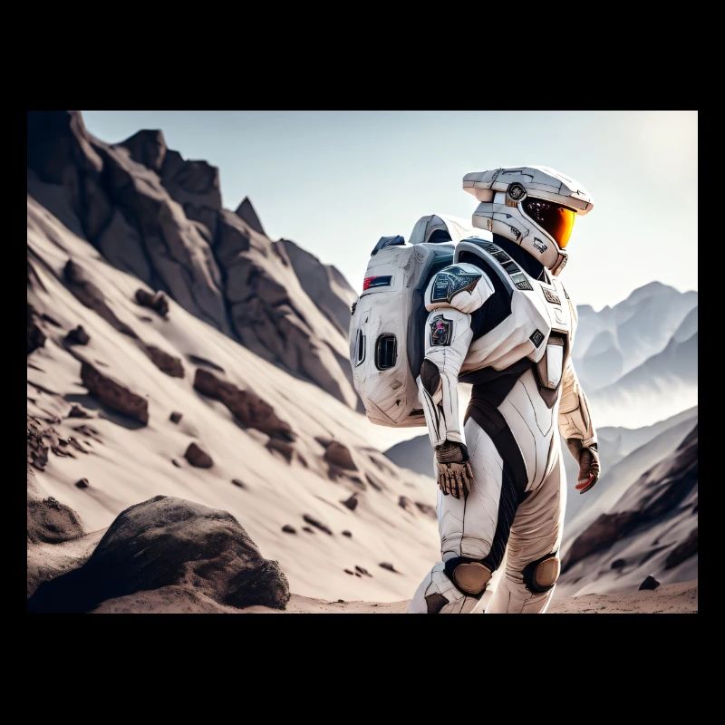 Astronaute de science-fiction