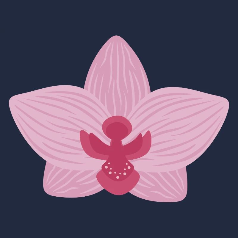 Orchidée lilas