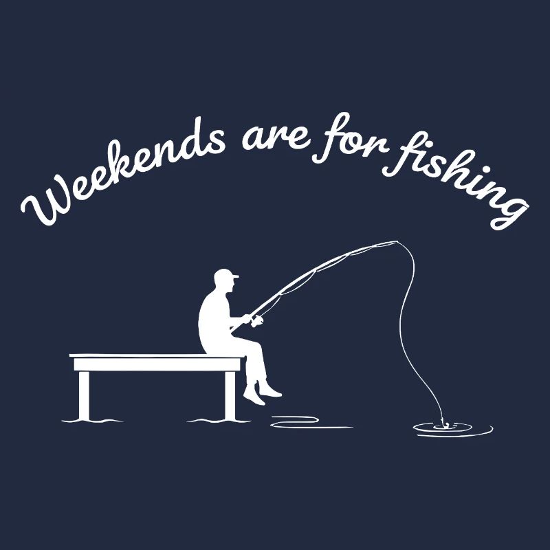 Motif imprimé de pêche du week-end