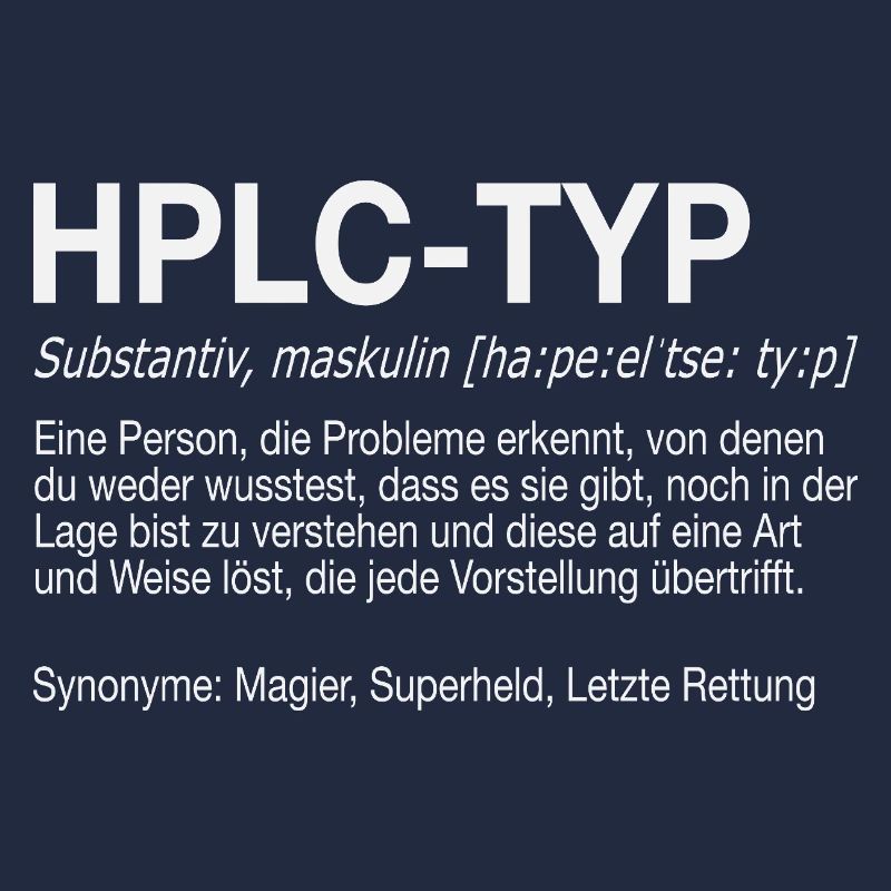 High Performance Liquid Chromatography HPLC Typ