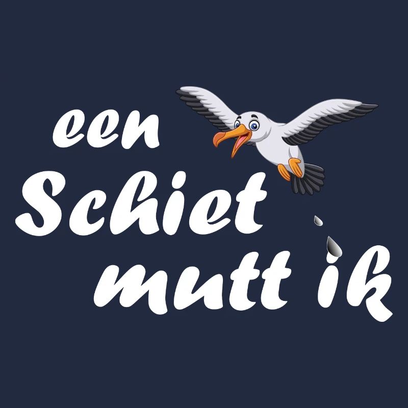een Schiet mutt ik - plattdeutsch Spruch