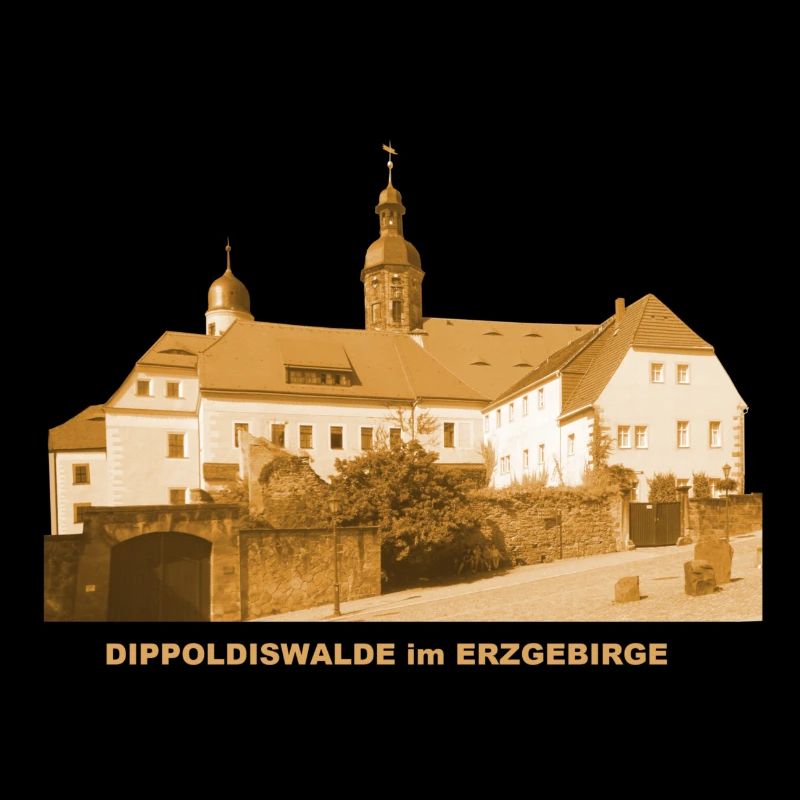 Dippoldiswalde Town Hall Erzgebirge Saxony