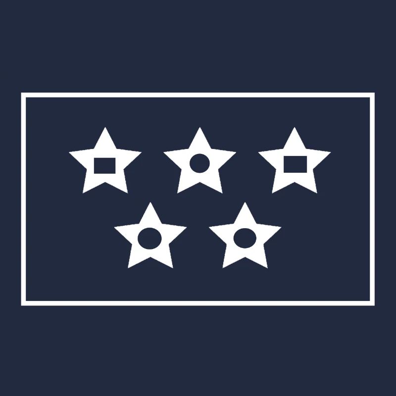 Five Star Contrast Pattern