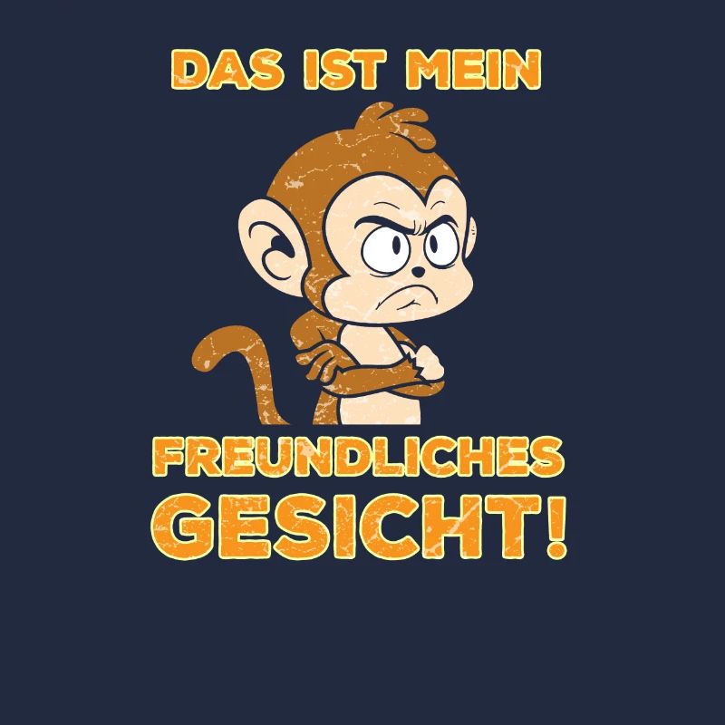 Freundlicher Affe