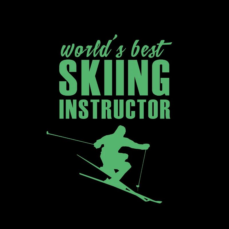 Moniteur de ski Ski Club Ski Instructor Moniteur de ski Ski