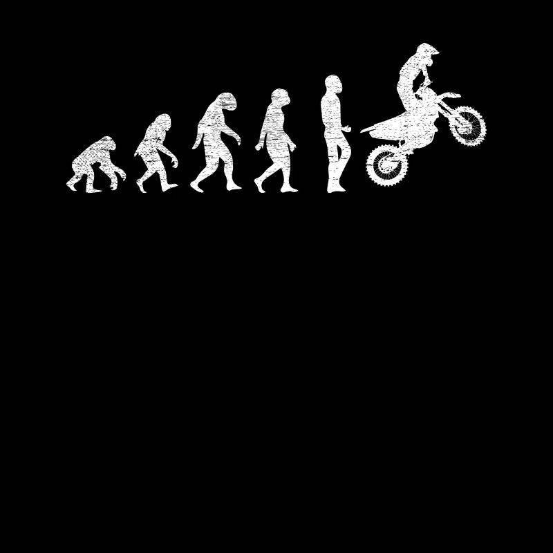 Motocross Evolution Motorcycle Biker Gift