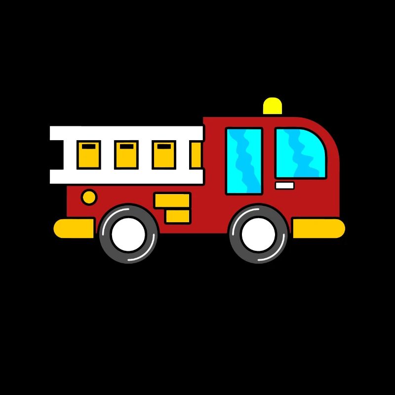 Fire Engine Fire Department Car Children