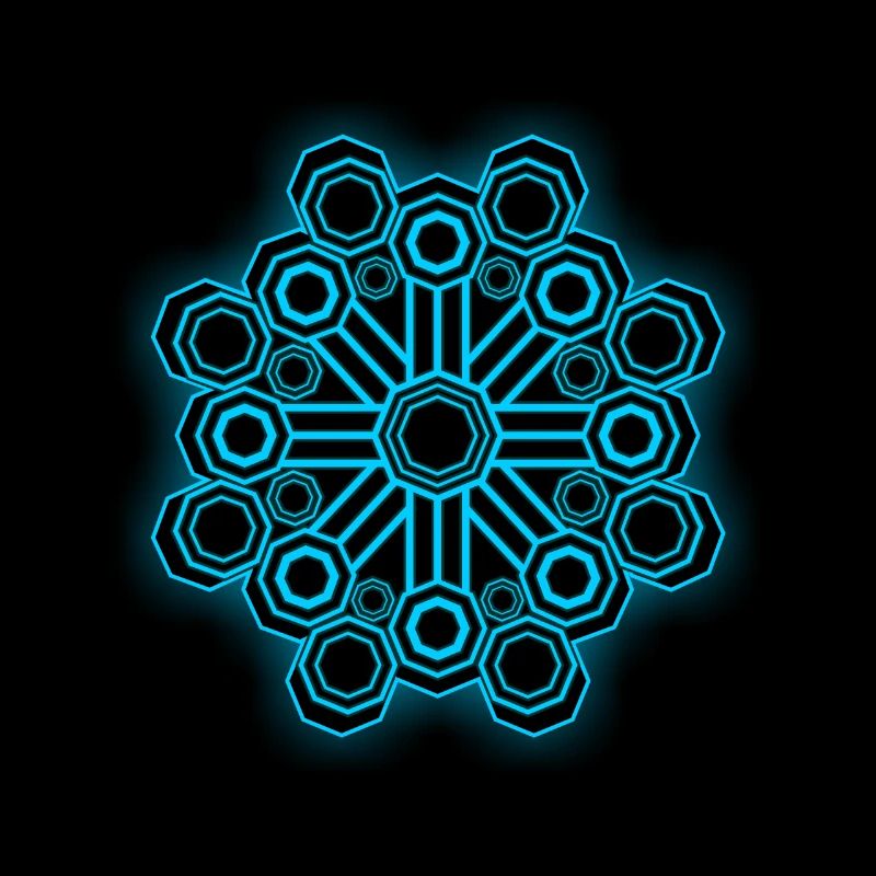 Sacred Geometry Psychedelic Goa