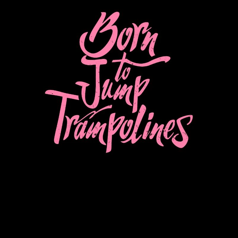 Trampolin Springerin Springen Trampolins Sprung