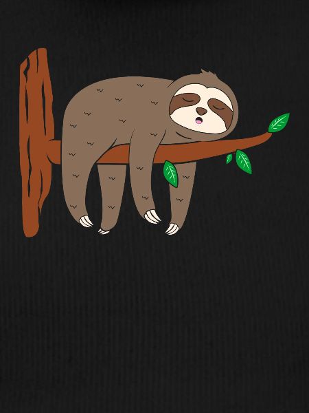 Sloth tree branch trunk
