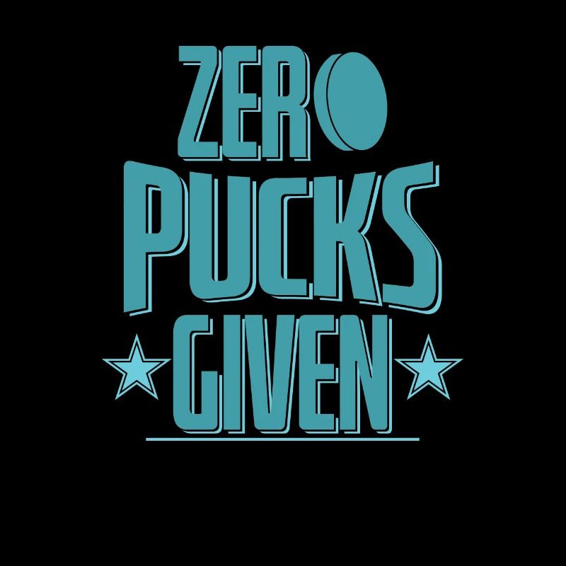 Hockey "Zero Pucks Given"