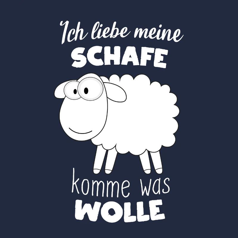 Schafe Schäfer Spruch - Bauern Schaf Geschenkidee