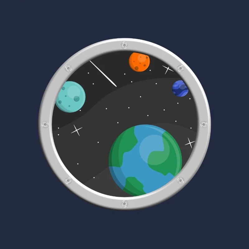 Window into space