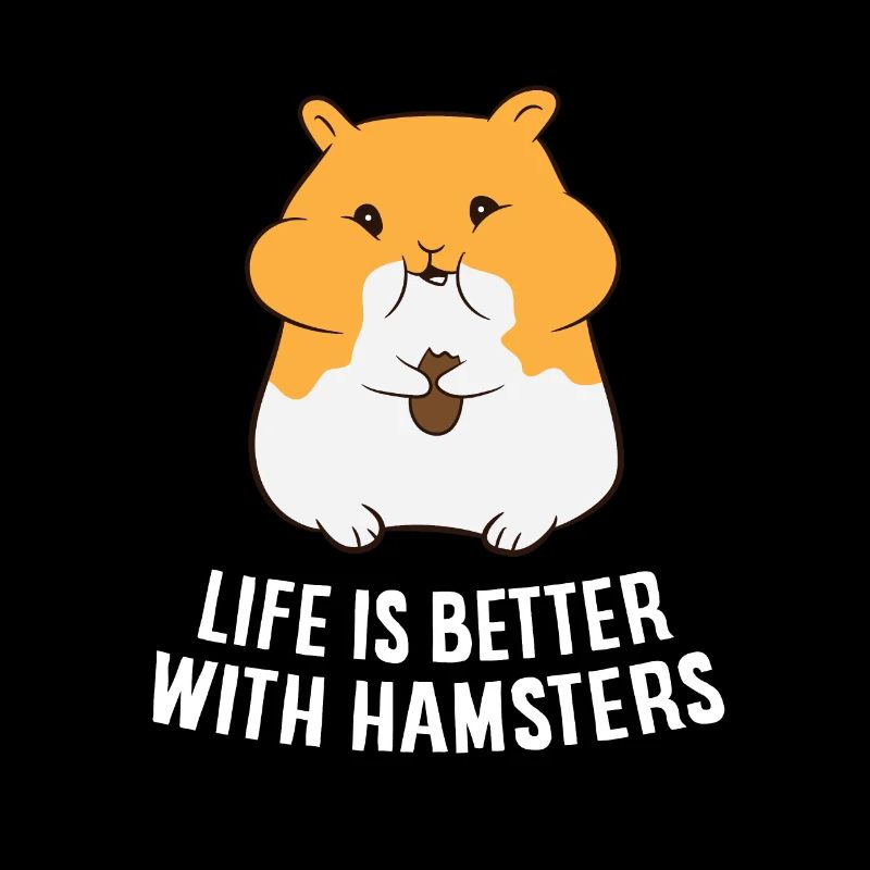 Mit einem Hamster ist das Leben besser Liebe