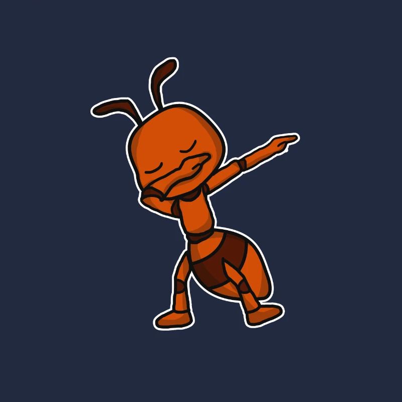 Cadeau de fourmi de dabbing