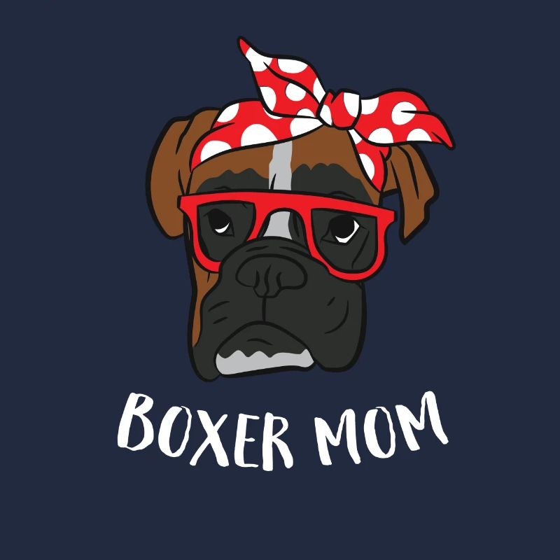 Drôle Boxer Maman Mignonne Boxeuse Maman
