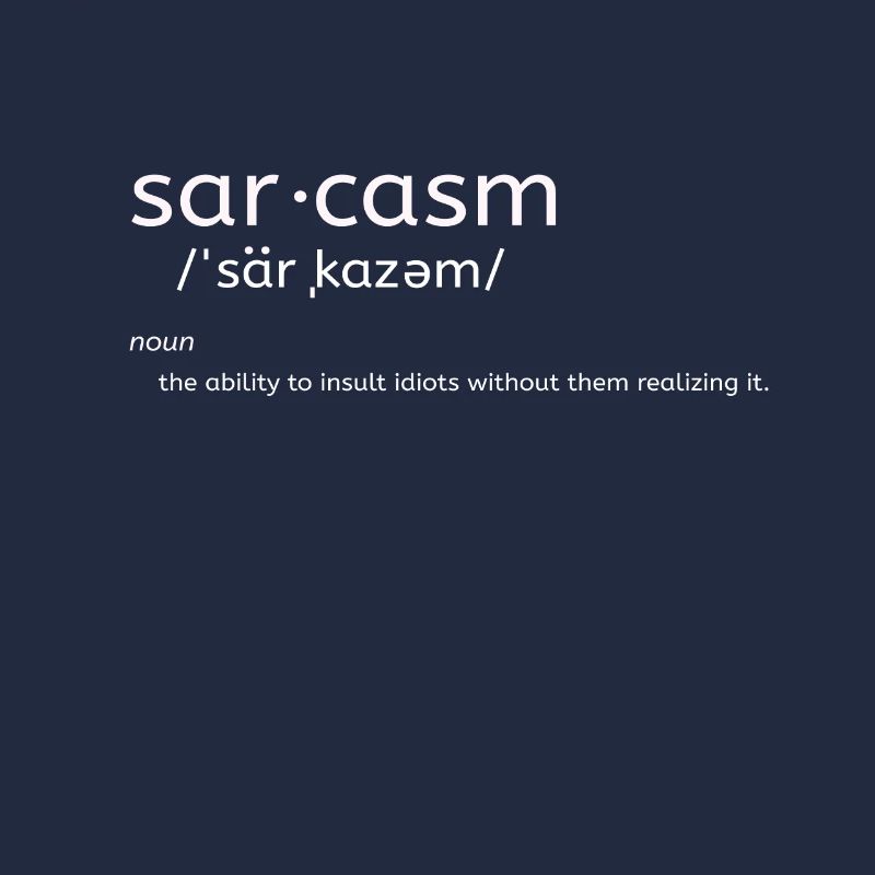 sarcasme