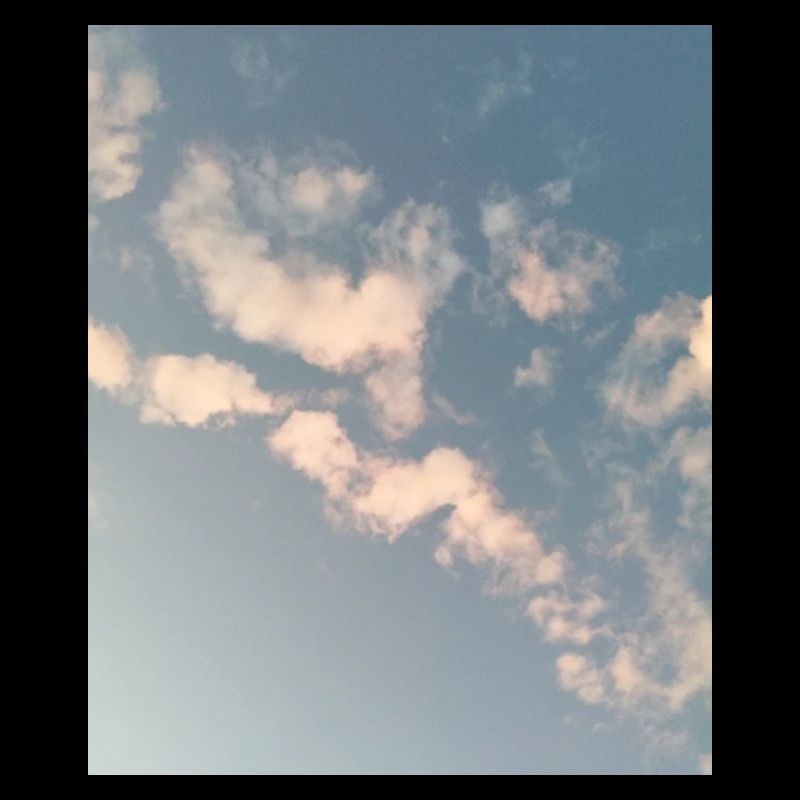 Pastel Clouds Sky Zen Design