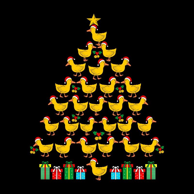 Ducks Christmas Tree Duck lovers Christmas
