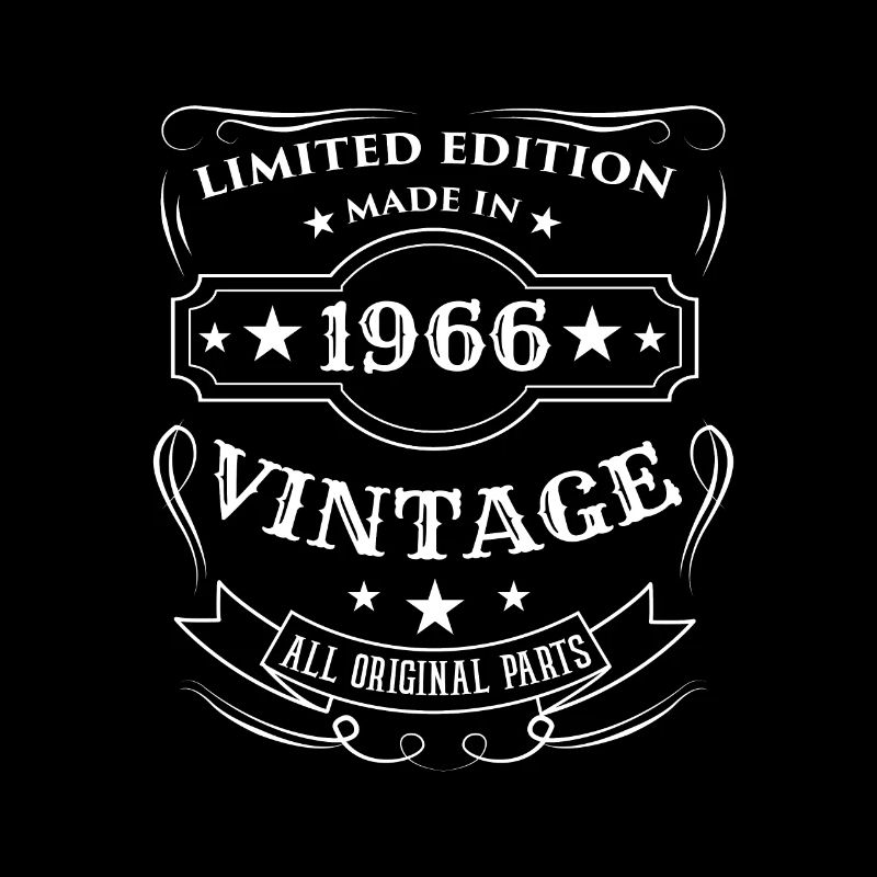 Vintage 1966 Geburtstag Geschenk Limited Edition